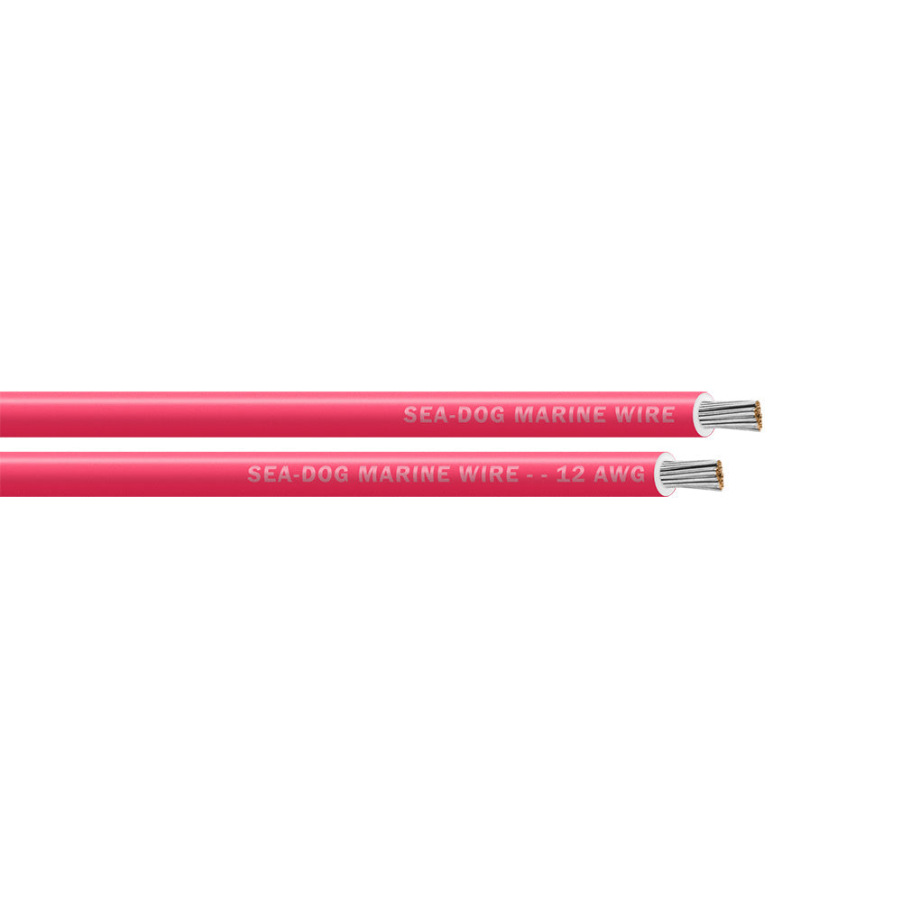 SeaDog 12 AWG Pink Primary Wire 250 8012094